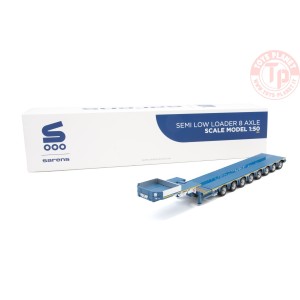 Sarens Nooteboom 8 axle semi dieplader IMC MODELS 20-1058 IMC MODELS