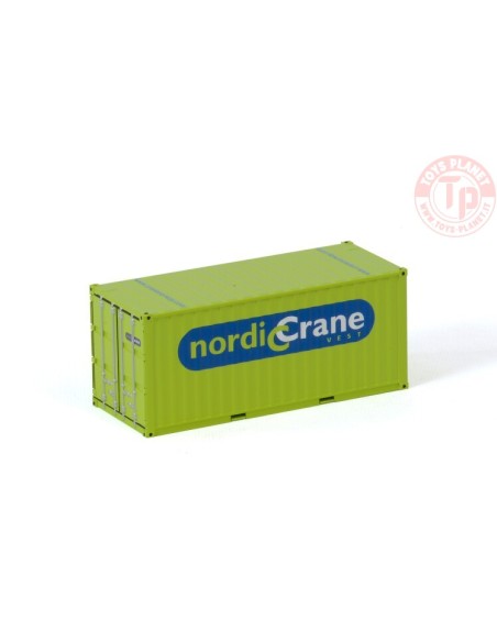 20 FT CONTAINER Nordic Crane WSI 01-3158 WSI MODELS
