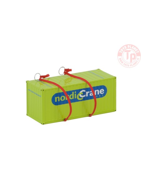 20 FT CONTAINER Nordic Crane WSI 01-3158 WSI MODELS