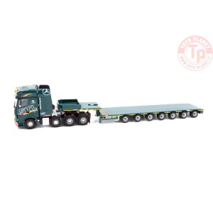 Mercedes Benz Actros Gigaspace 8x4 with Nooteboom MCO121-07V - STL IMC MODELS 33-0100 IMC MODELS