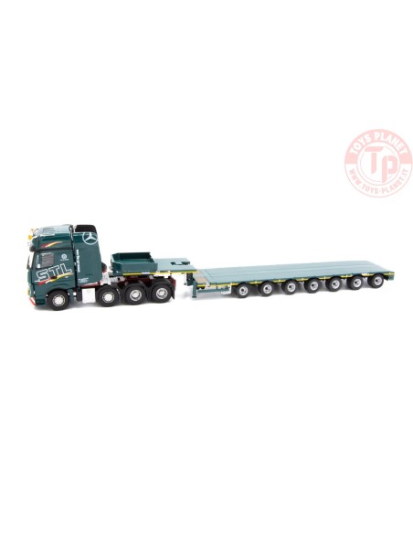 Mercedes Benz Actros Gigaspace 8x4 with Nooteboom MCO121-07V - STL IMC MODELS 33-0100 IMC MODELS