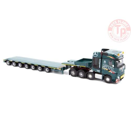 Mercedes Benz Actros Gigaspace 8x4 with Nooteboom MCO121-07V - STL IMC MODELS 33-0100 IMC MODELS