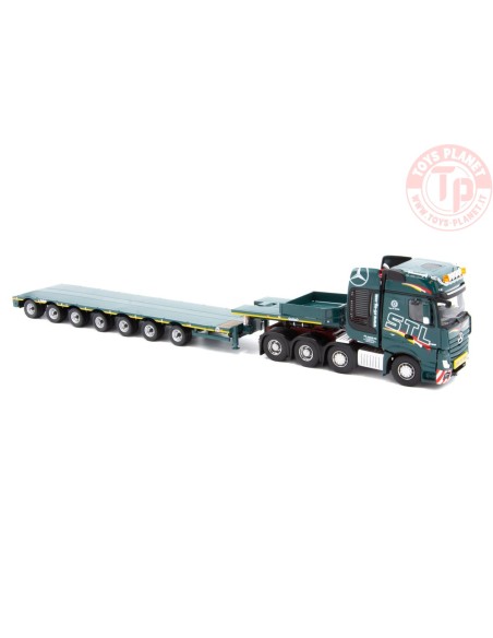 Mercedes Benz Actros Gigaspace 8x4 with Nooteboom MCO121-07V - STL IMC MODELS 33-0100 IMC MODELS