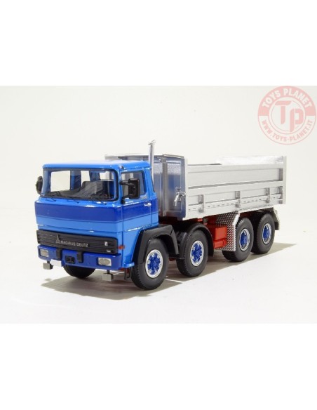 MAGIRUS 320D32 8X4 CAMION RIBALTABILE - BLU GOLDEN OLDIES 1:50 GOLDEN OLDIES