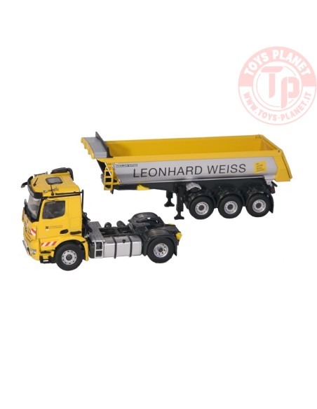 MERCEDES BENZ AROCS 4X2 "LEONHARD WEISS" NZG 1002/01 NZG MERCEDES BENZ AROCS 4X2 "LEONHARD WEISS" NZG 1002/01 NZG