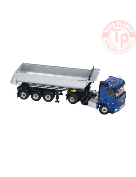 Mercedes-Benz Arocs MEILLER dump body truck "blue" NZG 1002/20 NZG