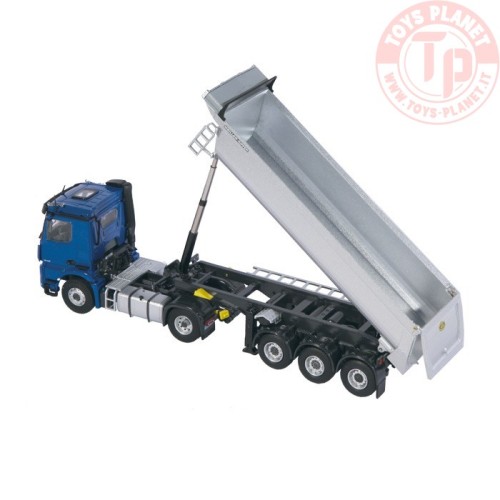 Mercedes-Benz Arocs MEILLER dump body truck "blue" NZG 1002/20 NZG