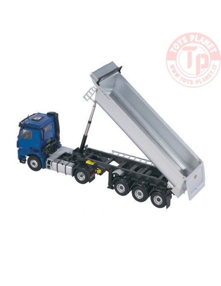 Mercedes-Benz Arocs MEILLER dump body truck "blue" NZG 1002/20 NZG