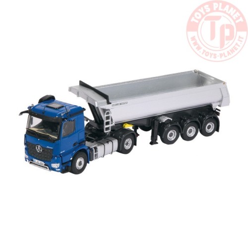 Mercedes-Benz Arocs MEILLER dump body truck "blue" NZG 1002/20 NZG