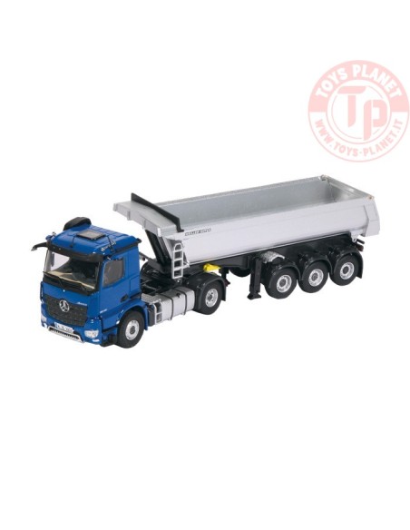 Mercedes-Benz Arocs MEILLER dump body truck "blue" NZG 1002/20 NZG