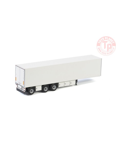 BOX TRAILER - 3 AXLE - White Line WSI 03-2034 WSI MODELS BOX TRAILER - 3 AXLE - White Line WSI 03-2034 WSI MODELS