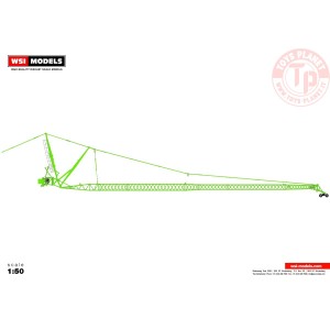 LIEBHERR LTM 1500 JIB - green WSI 04-2112 WSI MODELS