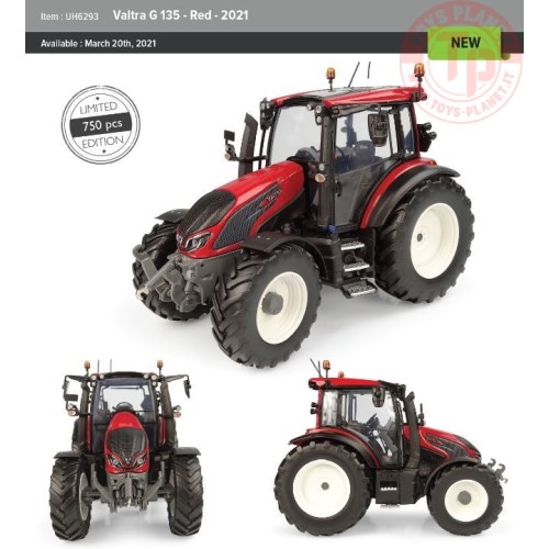 Valtra G 135 Red UH 6293 UNIVERSAL HOBBIES