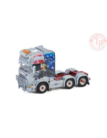 SCANIA STREAMLINE TOPLINE 6X2 TWINSTEER "German Supertrucks" Decker Transporte WSI 01-3174 WSI MODELS