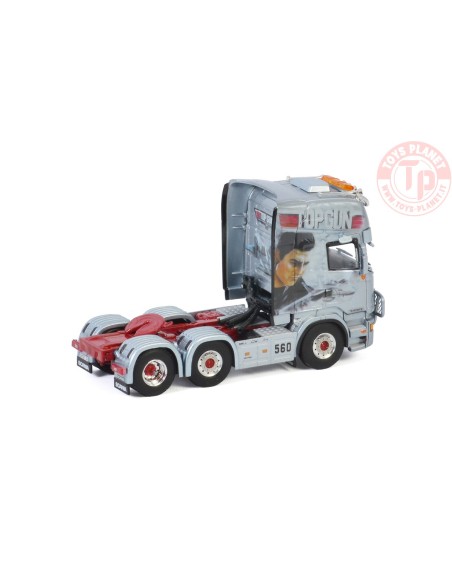 SCANIA STREAMLINE TOPLINE 6X2 TWINSTEER "German Supertrucks" Decker Transporte WSI 01-3174 WSI MODELS