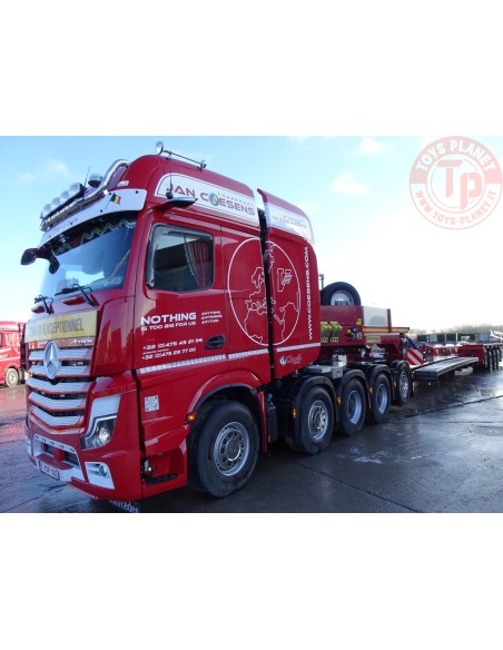 MERCEDES-BENZ ACTROS MP5 SLT STREAM SPACE 10X4 LOW LOADER - 5 AXLE - Jan Coesens WSI 01-3382 WSI MODELS MERCEDES-BENZ ACTROS MP5 SLT STREAM SPACE 10X4 LOW LOADER - 5 AXLE - Jan Coesens WSI 01-3382 WSI MODELS
