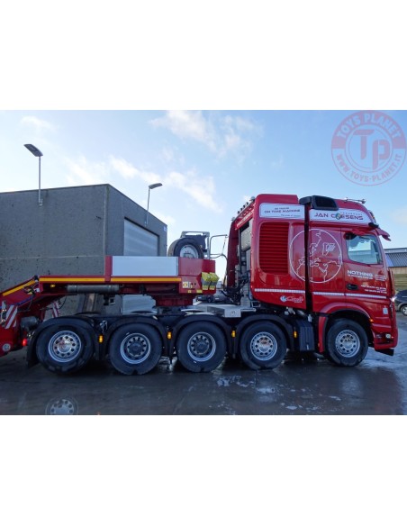 MERCEDES-BENZ ACTROS MP5 SLT STREAM SPACE 10X4 LOW LOADER - 5 AXLE - Jan Coesens WSI 01-3382 WSI MODELS MERCEDES-BENZ ACTROS MP5 SLT STREAM SPACE 10X4 LOW LOADER - 5 AXLE - Jan Coesens WSI 01-3382 WSI MODELS