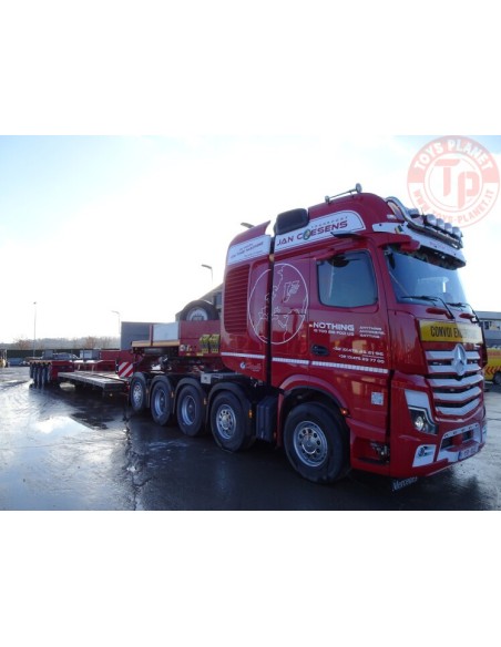 MERCEDES-BENZ ACTROS MP5 SLT STREAM SPACE 10X4 LOW LOADER - 5 AXLE - Jan Coesens WSI 01-3382 WSI MODELS MERCEDES-BENZ ACTROS MP5 SLT STREAM SPACE 10X4 LOW LOADER - 5 AXLE - Jan Coesens WSI 01-3382 WSI MODELS