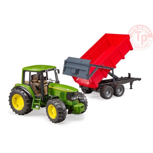 John Deere 6920 con rimorchio ribaltabile Bruder 02057 BRUDER