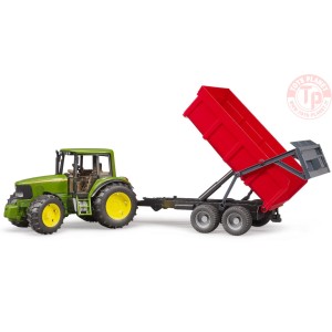 John Deere 6920 con rimorchio ribaltabile Bruder 02057 BRUDER