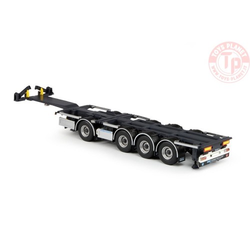 Rimorchio container 4 assi TEKNO 65879 TEKNO