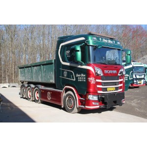 SCANIA S NORMAL CS20N RIGID TRUCK HOOKLIFT SYSTEM + HOOKLIFT CONTAINER 15M3 - Brdr. Olsen WSI 01-3415 WSI MODELS