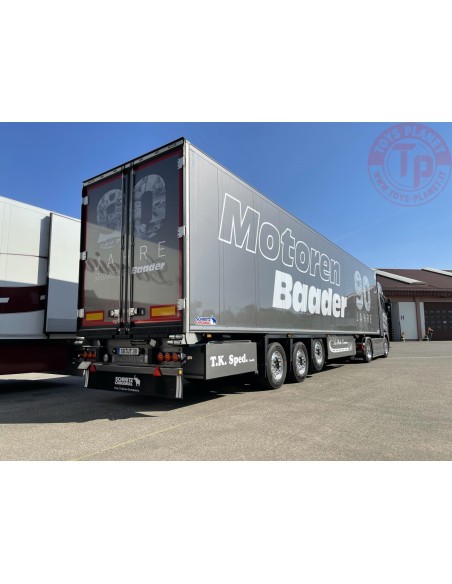 SCANIA S HIGHLINE I CS20H 4X2 REEFER TRAILER - 3 AXLE Motoren Baader Gmbh WSI 01-3503 WSI MODELS SCANIA S HIGHLINE I CS20H 4X2 REEFER TRAILER - 3 AXLE Motoren Baader Gmbh WSI 01-3503 WSI MODELS