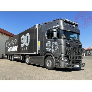 SCANIA S HIGHLINE I CS20H 4X2 REEFER TRAILER - 3 AXLE Motoren Baader Gmbh WSI 01-3503 WSI MODELS