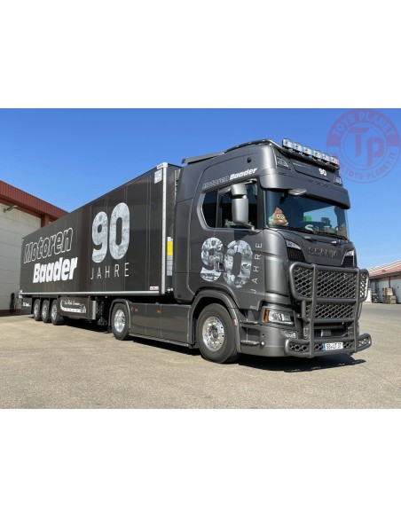 SCANIA S HIGHLINE I CS20H 4X2 REEFER TRAILER - 3 AXLE Motoren Baader Gmbh WSI 01-3503 WSI MODELS
