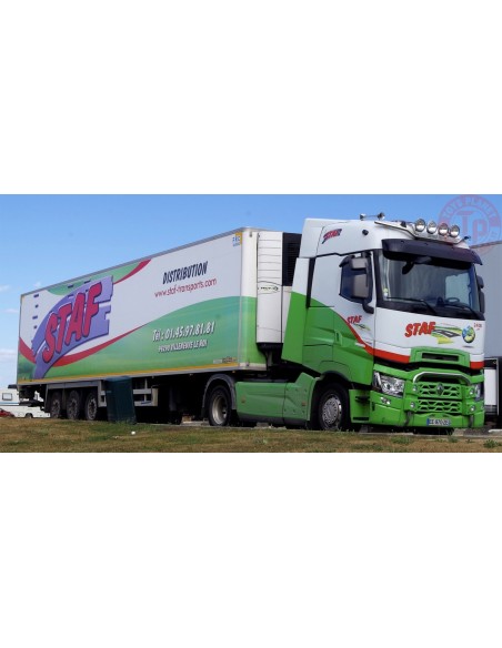 RENAULT TRUCKS T HIGH 4X2 REEFER TRAILER - 3 AXLE - Staf WSI 01-3432 WSI MODELS RENAULT TRUCKS T HIGH 4X2 REEFER TRAILER - 3 AXLE - Staf WSI 01-3432 WSI MODELS