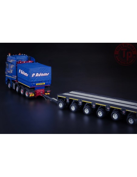 Grey Series Kamag K25 Modular Trailer 2 x 6 Axle with PPU and Drawbar IMC MODELS 33-0169 IMC MODELS