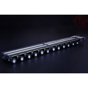 Grey Series Kamag K25 Modular Trailer 2 x 6 Axle with PPU and Drawbar IMC MODELS 33-0169 IMC MODELS