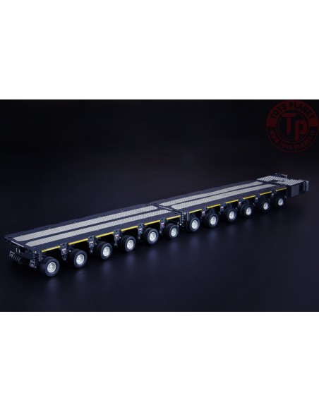 Grey Series Kamag K25 Modular Trailer 2 x 6 Axle with PPU and Drawbar IMC MODELS 33-0169 IMC MODELS