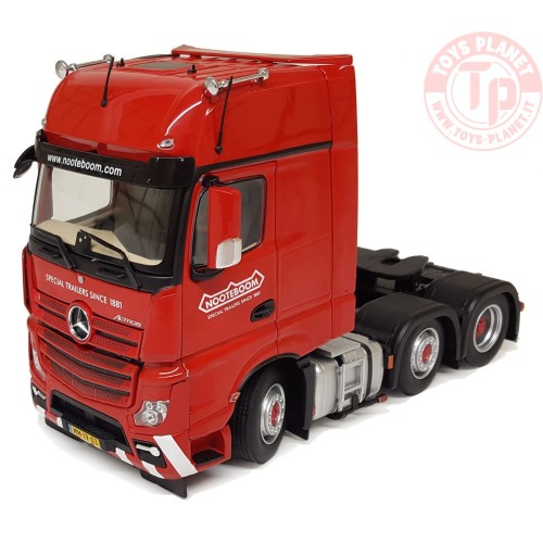 Mercedes-Benz Actros Gigaspace 6x2 red Nooteboom edition MARGE MODELS 1912-04-01 MARGE MODELS