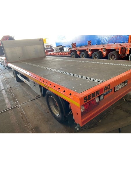 Volvo FH4 autotreno con gru retrocabina Senn AG TEKNO 82183 TEKNO Volvo FH4 autotreno con gru retrocabina Senn AG TEKNO 82183 TEKNO