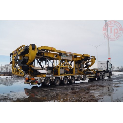 MERCEDES BENZ AROCS MP4 STREAMSPACE 6X4 NOOTEBOOM MCO PX - 6 AXLE - BMS HEAVY CRANES WSI 01-3618 WSI MODELS