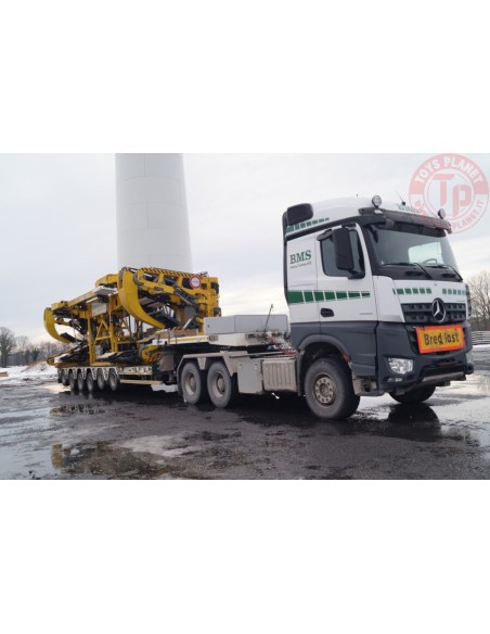 MERCEDES BENZ AROCS MP4 STREAMSPACE 6X4 NOOTEBOOM MCO PX - 6 AXLE - BMS HEAVY CRANES WSI 01-3618 WSI MODELS MERCEDES BENZ AROCS MP4 STREAMSPACE 6X4 NOOTEBOOM MCO PX - 6 AXLE - BMS HEAVY CRANES WSI 01-3618 WSI MODELS