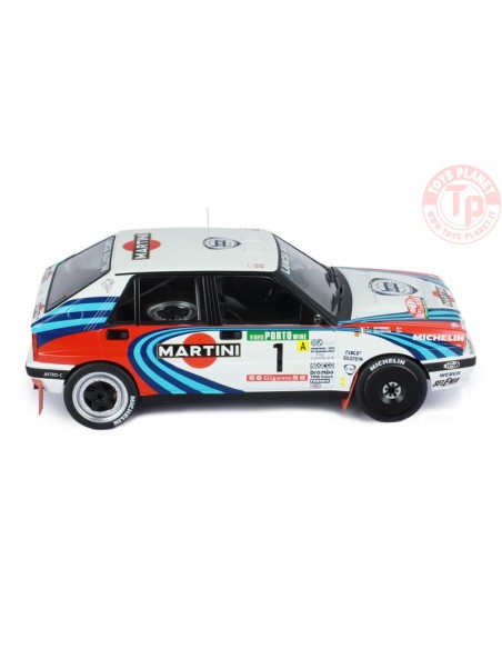 LANCIA DELTA HF INTEGRALE MARTINI 16V N1 M.BIASION-T.SIVIERO WINNER RALLY OF PORTUGAL 1990 - 1:18 IXO MODELS 18RMC064A.20 IXO... LANCIA DELTA HF INTEGRALE MARTINI 16V N1 M.BIASION-T.SIVIERO WINNER RALLY OF PORTUGAL 1990 - 1:18 IXO MODELS 18RMC064A.20 IXO...