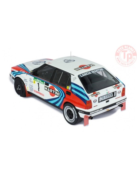 LANCIA DELTA HF INTEGRALE MARTINI 16V N1 M.BIASION-T.SIVIERO WINNER RALLY OF PORTUGAL 1990 - 1:18 IXO MODELS 18RMC064A.20 IXO... LANCIA DELTA HF INTEGRALE MARTINI 16V N1 M.BIASION-T.SIVIERO WINNER RALLY OF PORTUGAL 1990 - 1:18 IXO MODELS 18RMC064A.20 IXO...