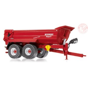 Krampe Demi-Tube HP20 Halfpipe Tipping Trailer WIKING 077854 WIKING