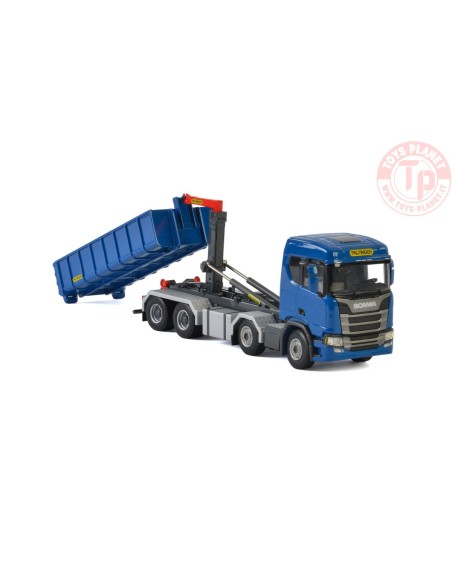 Scania R CR20N 8x4 Container 15m3 scarrabile Palfinger WSI 04-2048 WSI MODELS Scania R CR20N 8x4 Container 15m3 scarrabile Palfinger WSI 04-2048 WSI MODELS