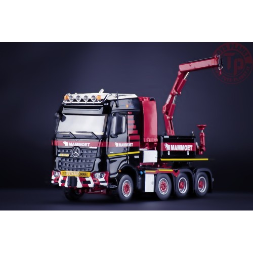 MERCEDES-BENZ AROCS 8X4 WITH BALLAST BOX AND FASSI CRANE MAMMOET IMC MODELS 410277 MAMMOET