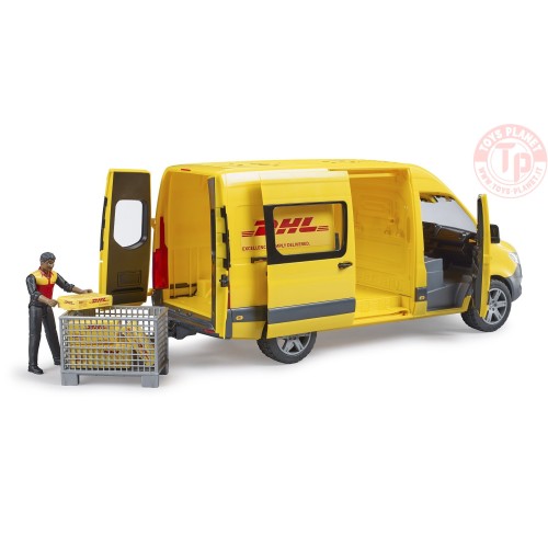 MB Sprinter DHL con conducente BRUDER 02671 BRUDER