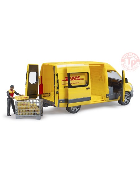 MB Sprinter DHL con conducente BRUDER 02671 BRUDER