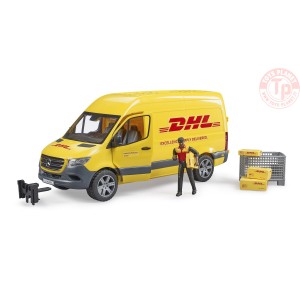 MB Sprinter DHL con conducente BRUDER 02671 BRUDER