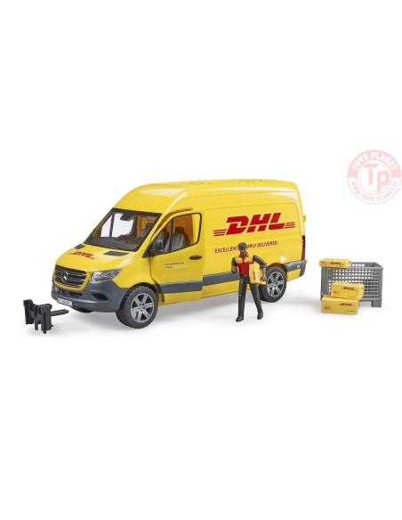 MB Sprinter DHL con conducente BRUDER 02671 BRUDER