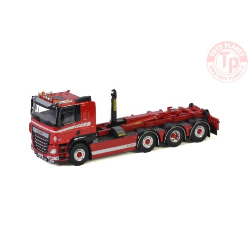 DAF CF SLEEPER CAB MY2017 8X2 TRIDEM RIGID TRUCK HOOKLIFT SYSTEM WSI 04-2115 WSI MODELS
