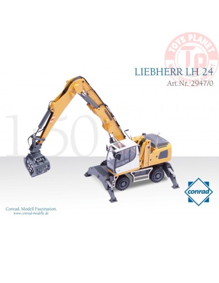 LIEBHERR LH24 movimentatore di materiale gommato 2947/0 CONRAD