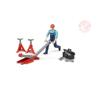 Meccanico con attrezzi officina BRUDER 62100 BRUDER