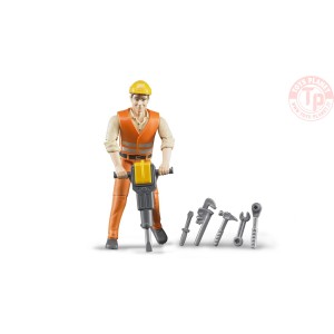 Operaio con martello demolitore BRUDER 60020 BRUDER